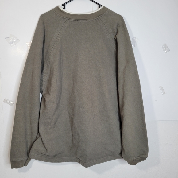 Mens Chiemsee V-neck Heavy 100% Cotton Plush Jersey Pullover Size XL - Picture 8 of 8